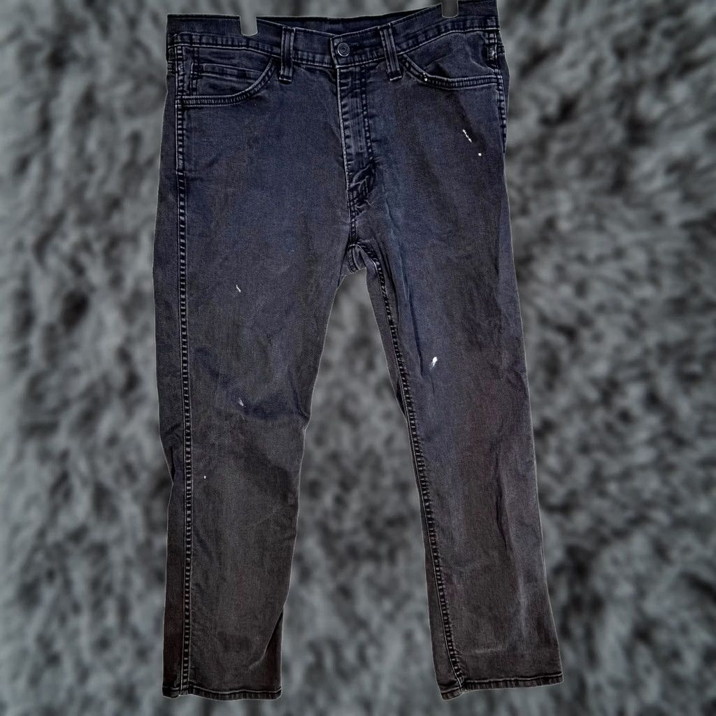 Levi's Levi’s 541 Men’s Jeans 34x30 Black Denim Athletic Fit Mid Rise Zip Fly Denim Jeans 541 Athletic Fit Black Men’s Jeans Size US 34 / EU 50 - 1 Thumbnail