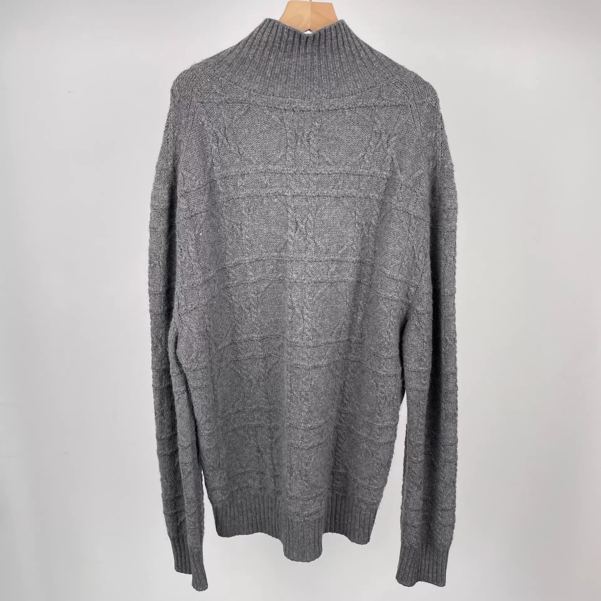 Dior Dior Gray Cashmere Sweater M Size US M / EU 48-50 / 2 - 2 Thumbnail