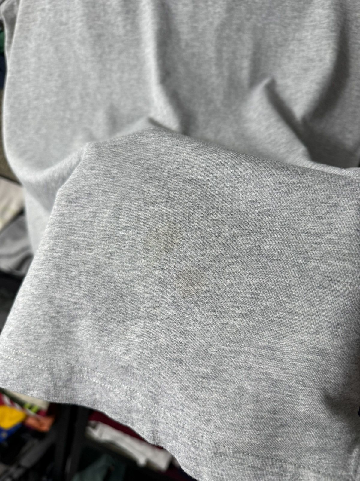 Vivienne Westwood Vivienne Westwood T Shirt Grey Orb Logo Distressed Used Size US L / EU 52-54 / 3 - 10 Thumbnail