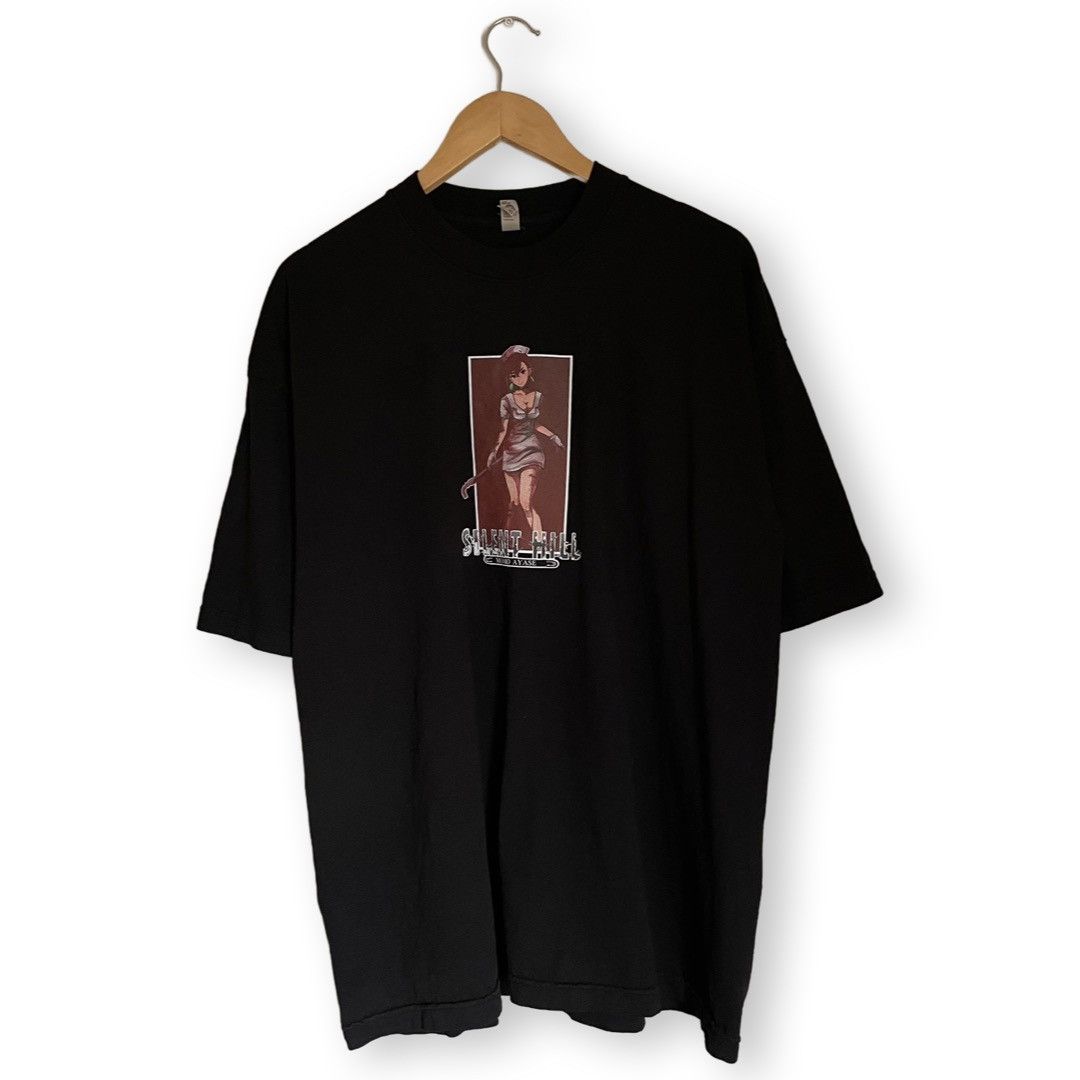 Anime Rare Silent Hill x DanDanDan Momo Ayase Anime Horror Tee Size US XL / EU 56 / 4 - 2 Thumbnail