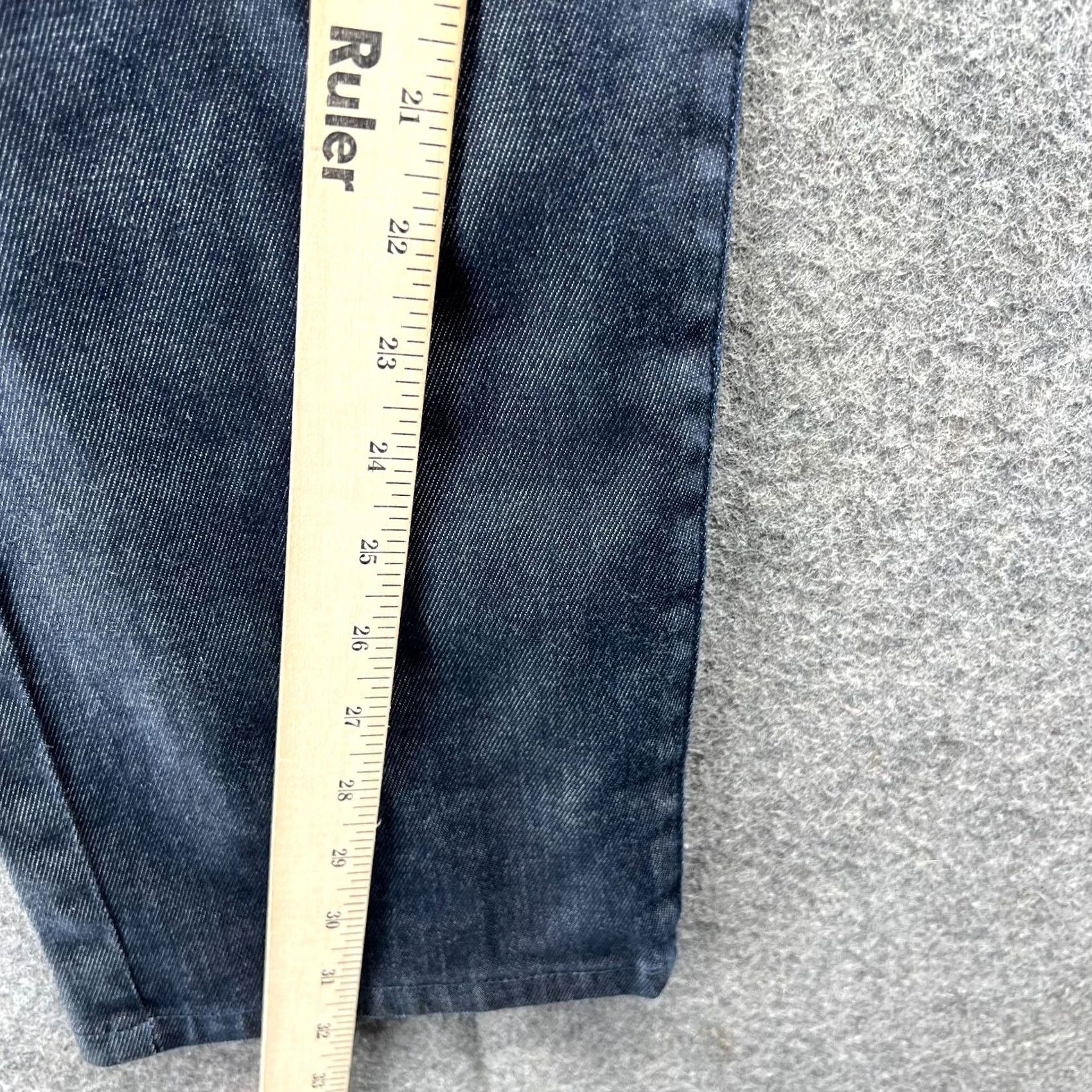 Theory Theory Jeans Men 32 Charcoal Gray Cotton Stretch Slim Fit Straight Dark Wash Size US 32 / EU 48 - 5 Thumbnail