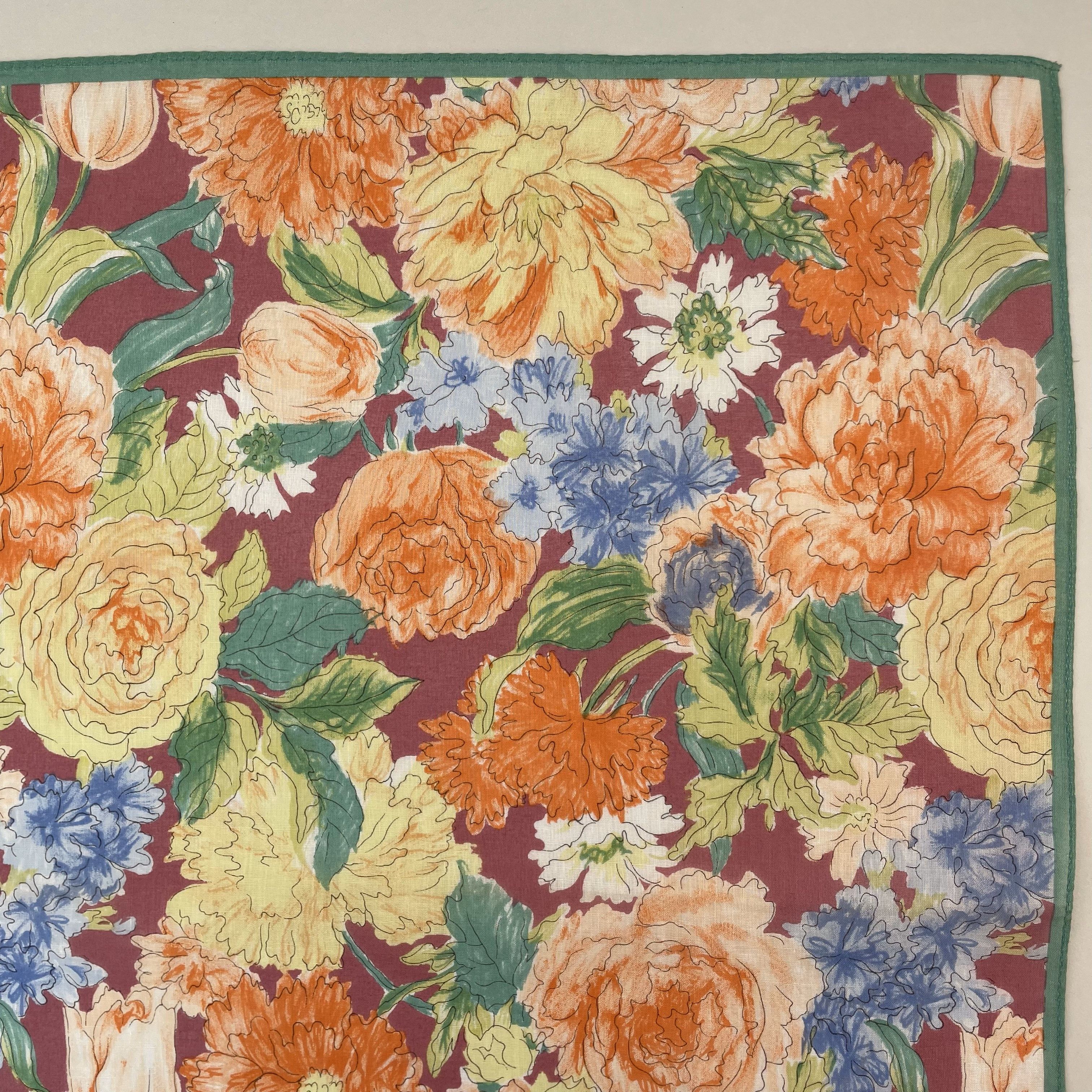 Japanese Brand Yukiko Hanai Handkerchief / Neckerchief / Bandana - 4245 Size ONE SIZE - 5 Thumbnail