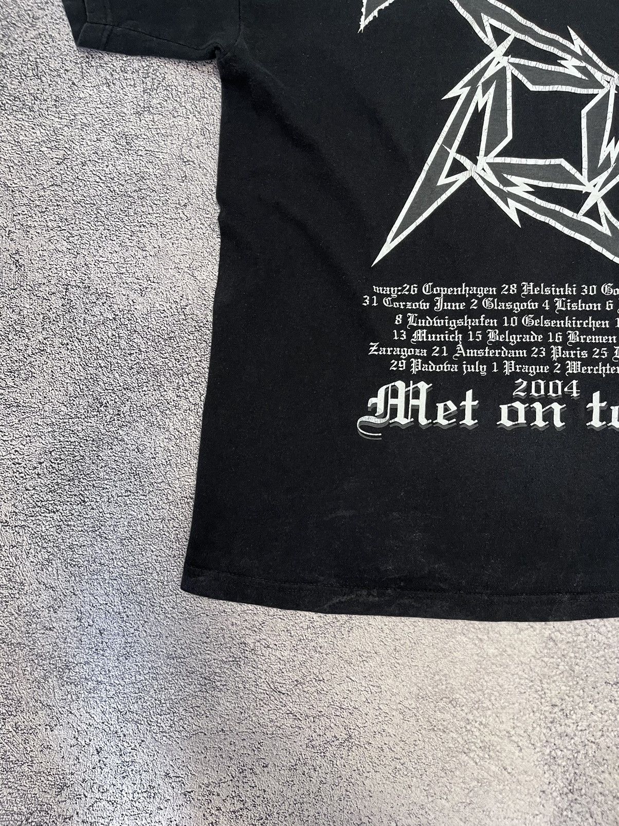 Metallica Men’s T- Shirt KILL ‘EM ALL Vintage 2004 Rock Band