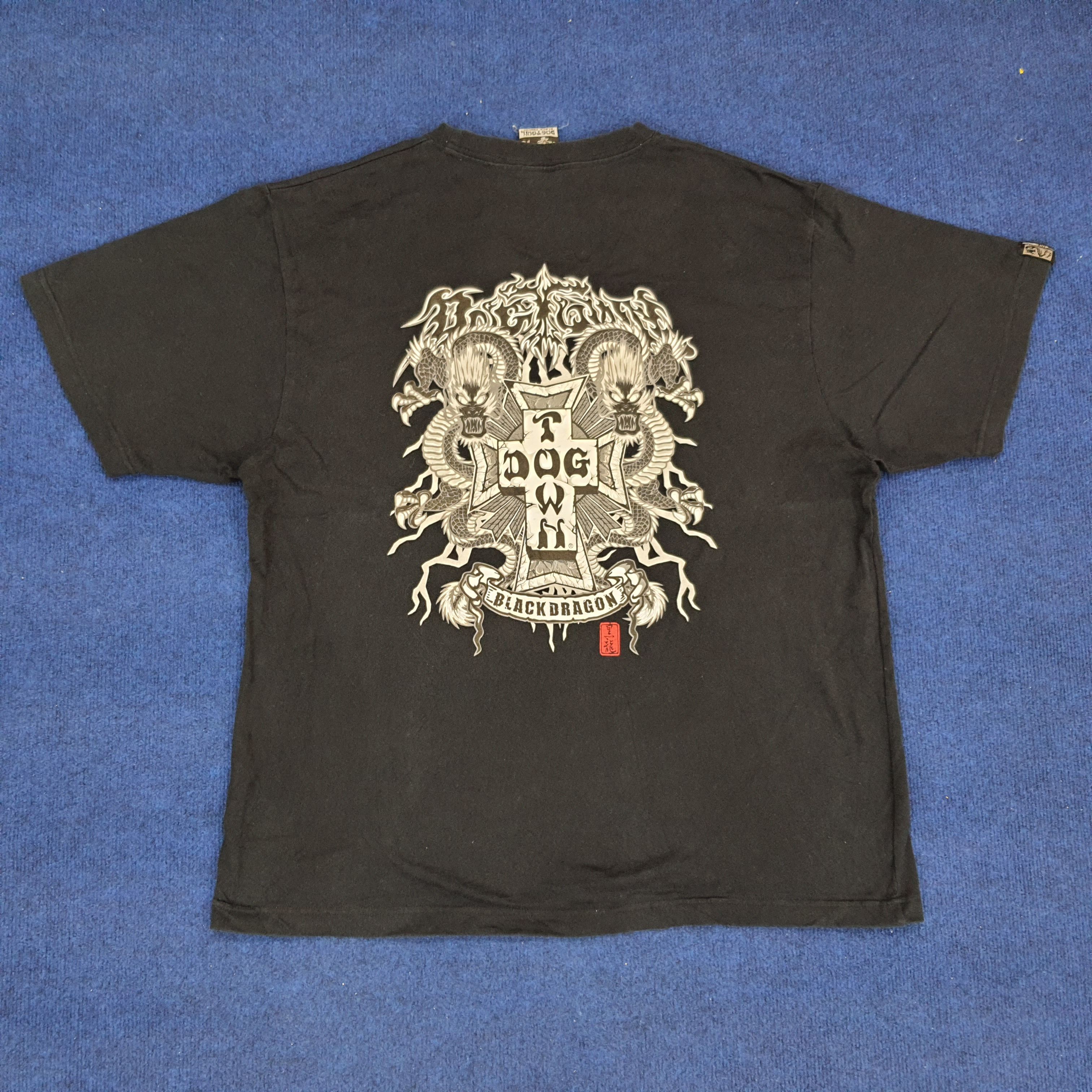 Dogtown × Vintage Vintage DogTown Skate T-shirt Size US XL / EU 56 / 4 - 1 Thumbnail