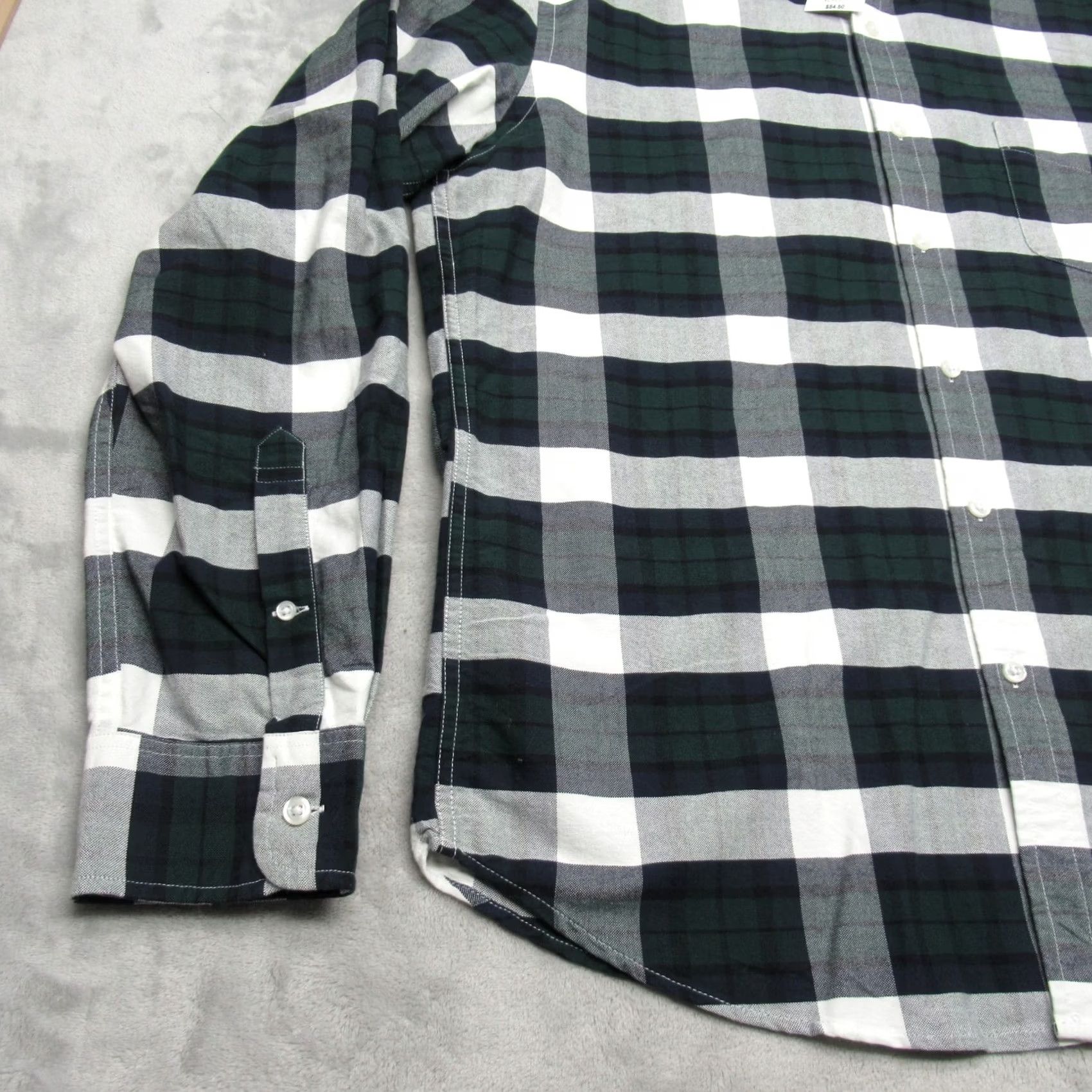 J.Crew J.CREW Oxford Shirt Mens XL Black Slim Long Sleeve Button-Down Casual Workwear Plaid Cotton XS? Size US XL / EU 56 / 4 - 5 Thumbnail