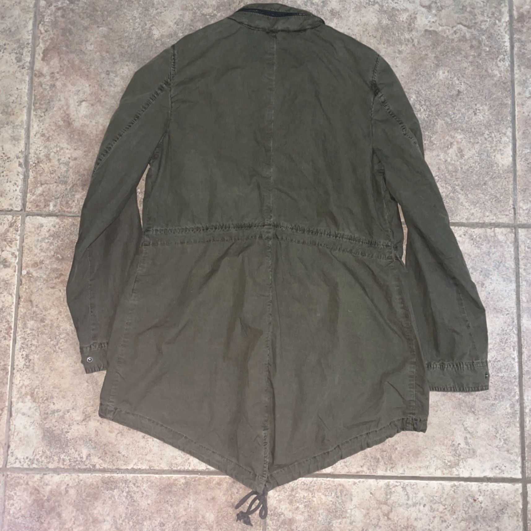 Levi's Levi's Jacket Olive Green Full Zip Womens Size M Military Style Size M / US 6-8 / IT 42-44 - 4 Thumbnail