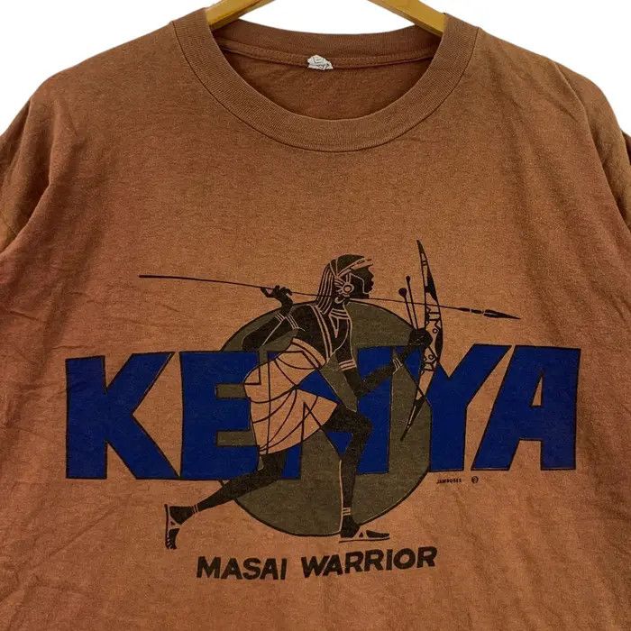 Vintage 90’ KENYA MAASAI WARRIOR Jamboree Tee Shirt