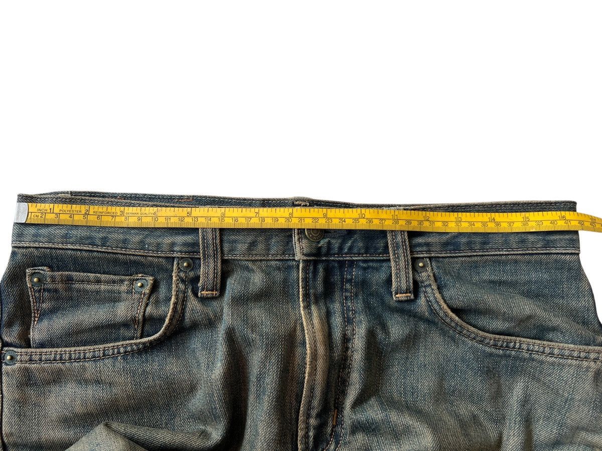 Edwin Vintage Edwin Distressed Mudwash Denim Jeans 33x34 Size US 33 - 10 Thumbnail