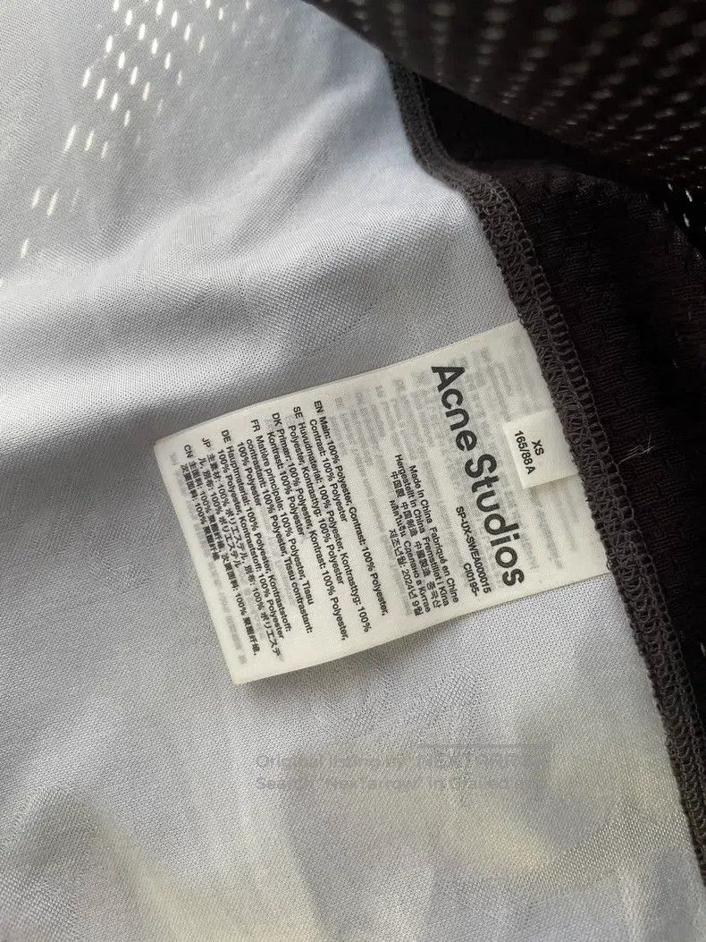 Acne Studios Acne Studios Co-branded Kappa Long Sleeve T-Shirt Size XS / US 0-2 / IT 36-38 - 4 Thumbnail