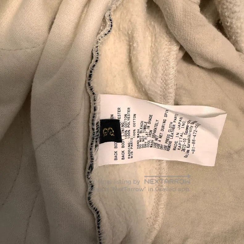 Kapital Kapital Cashew flower stitching sweatshirt Size US L / EU 52-54 / 3 - 6 Thumbnail