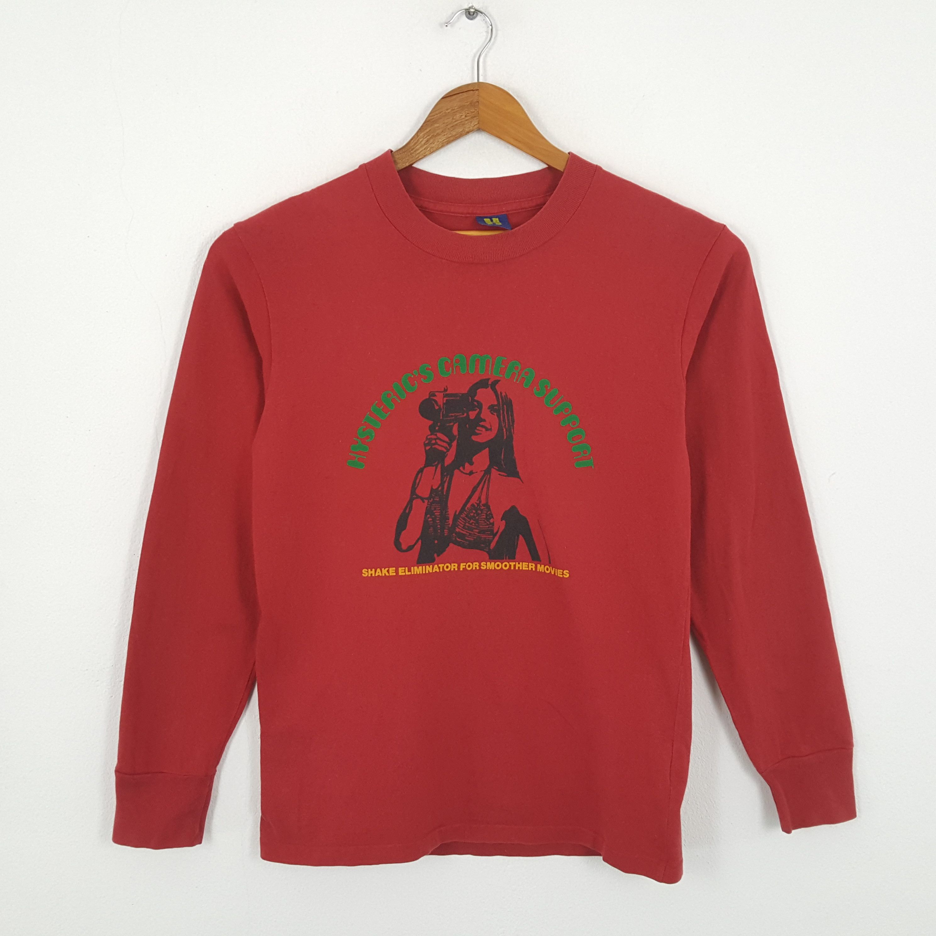 Hysteric Glamour Red T Shirt | Grailed