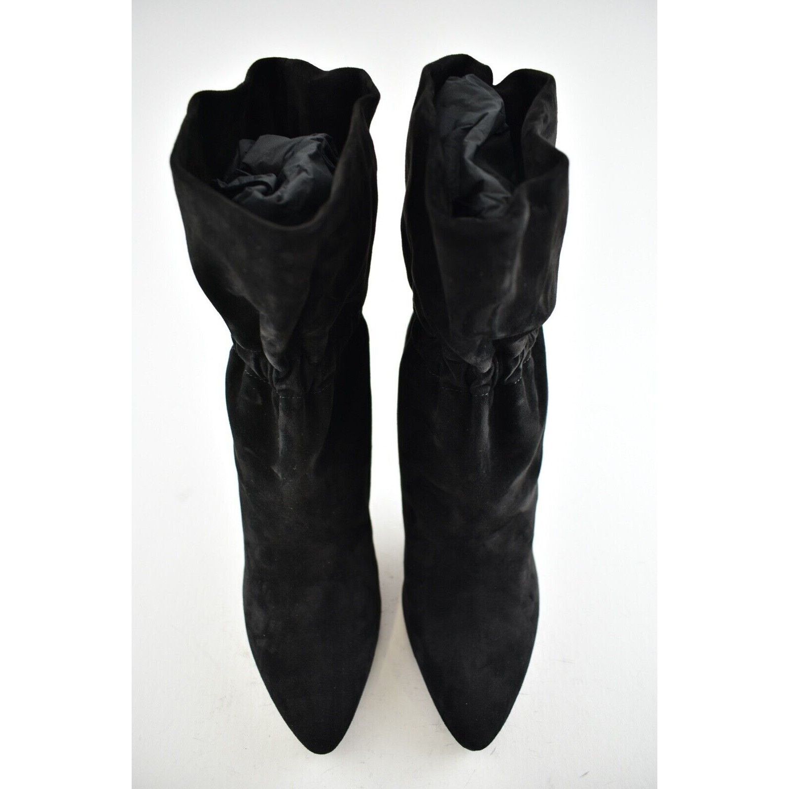 Yves Saint Laurent Saint Laurent YSL Etienne 95 Black Suede Runway Elastic Size US 12 / IT 42 - 7 Thumbnail