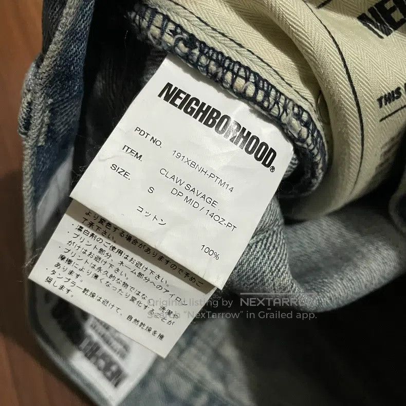 Neighborhood Neighborhood size S 19SS Cut Patch King Denim Size US 27 - 4 Thumbnail