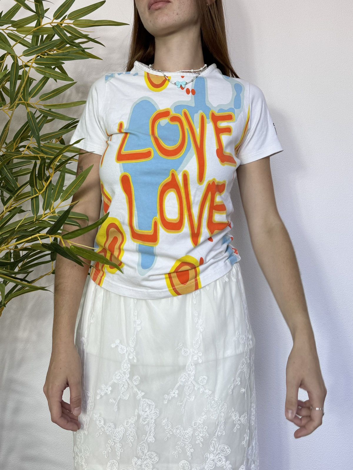 Moschino VINTAGE MOSCHINO LOVE 2000s TEE SHIRT Size S / US 4 / IT 40 - 8 Thumbnail