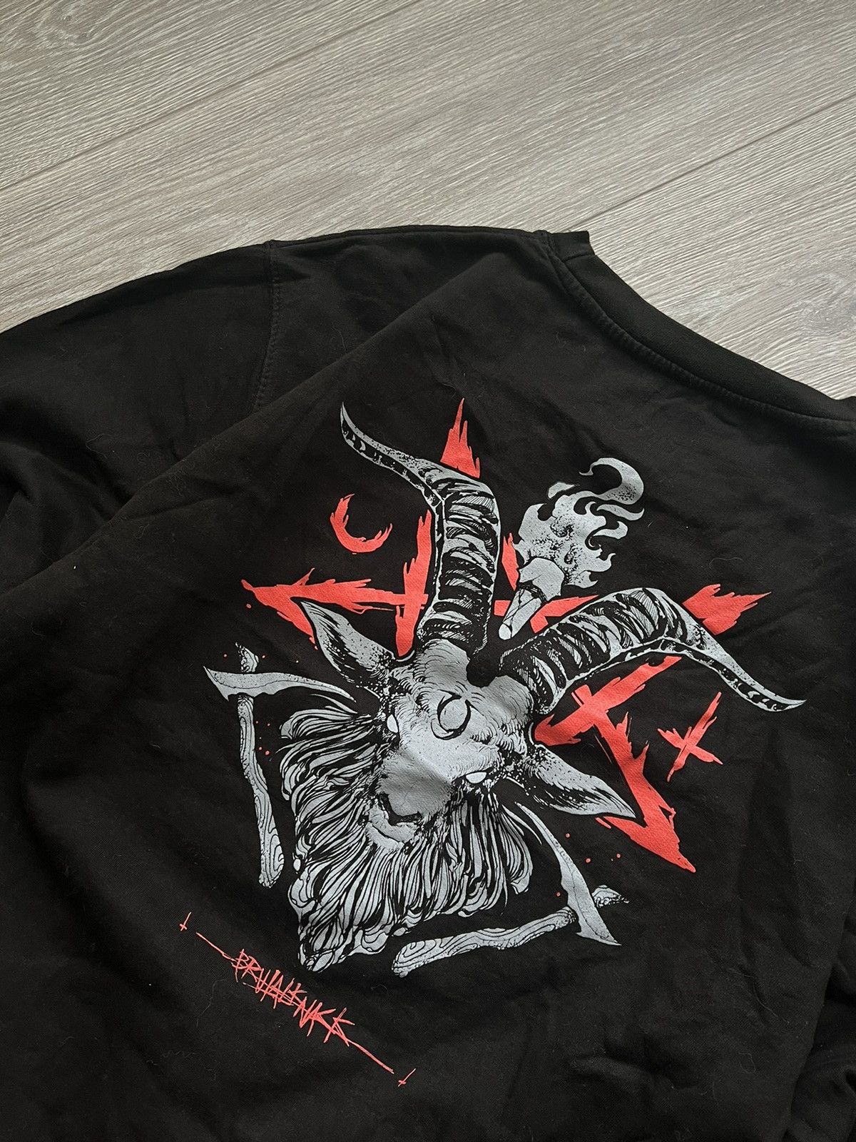 Band Tees Occult Baphomet Sweatshirt Satanic Size US XL / EU 56 / 4 - 3 Thumbnail