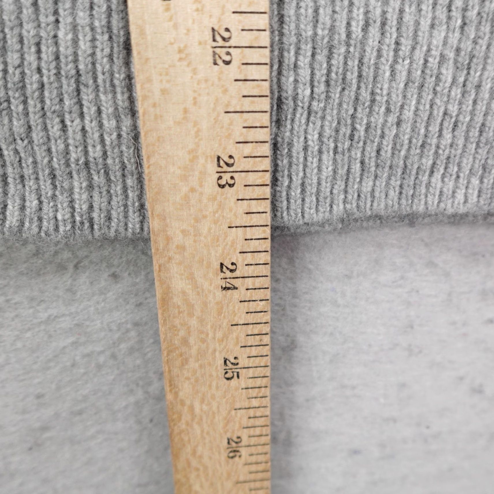 Uniqlo Uniqlo Comptoir Des Cotonniers Sweater Womens Small Gray Navy Wool Pullover Size S / US 4 / IT 40 - 7 Thumbnail