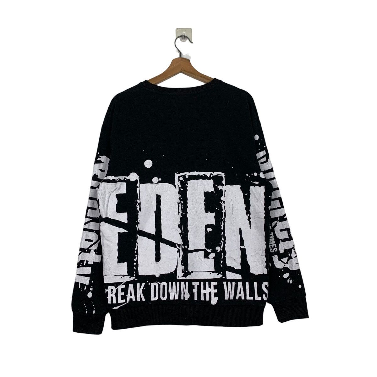 Japanese Brand DEFECTIVE STRUCT Break Down The Walls Sweatshirt #1902-C83 Size US M / EU 48-50 / 2 - 7 Thumbnail