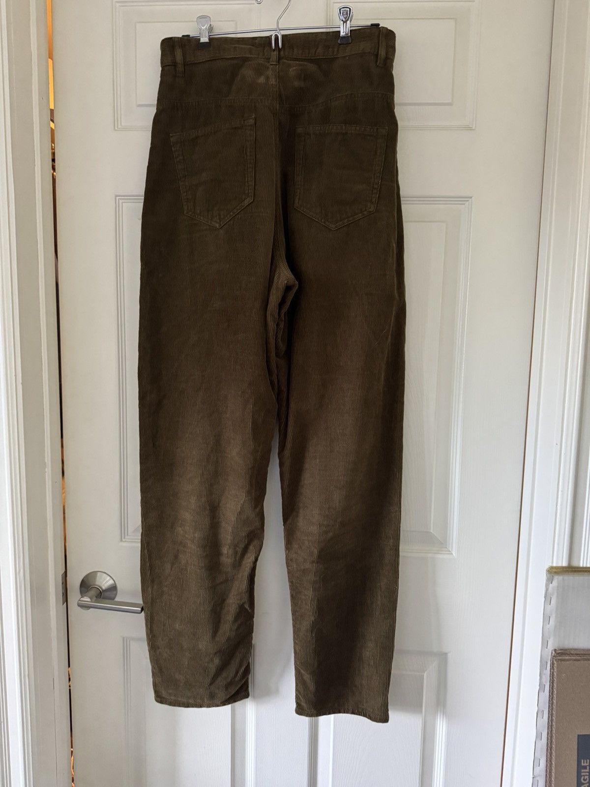 Isabel Marant Etoile Brown Corduroy pants Size 26" / US 2 / IT 38 - 2 Thumbnail