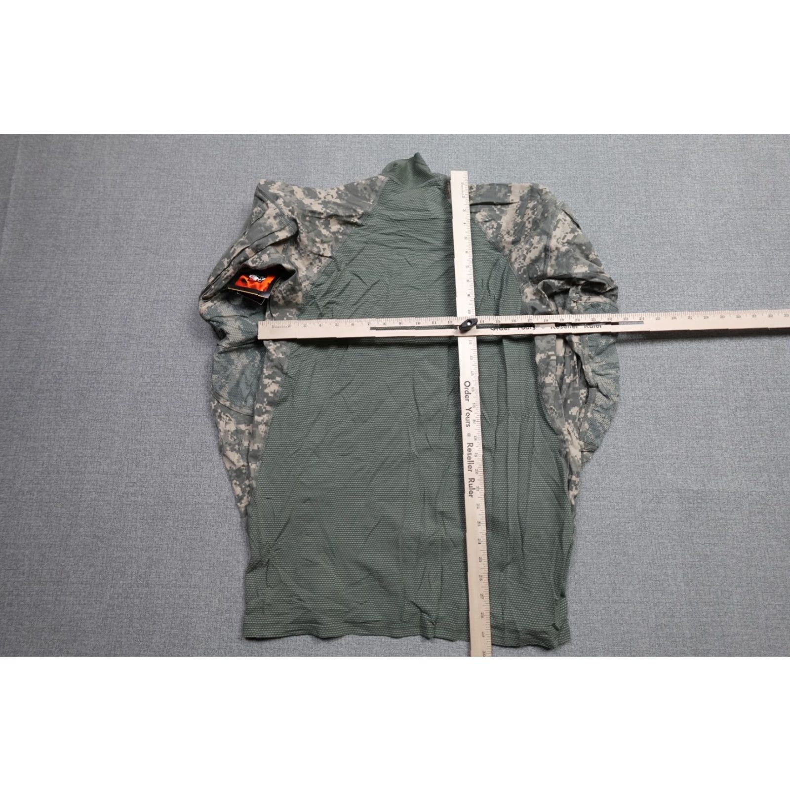 Vintage Massif Army Combat Shirt Mens L Green Digital Camo Stretch NWT Camouflage Long Sleeve Shirt Size US L / EU 52-54 / 3 - 5 Thumbnail