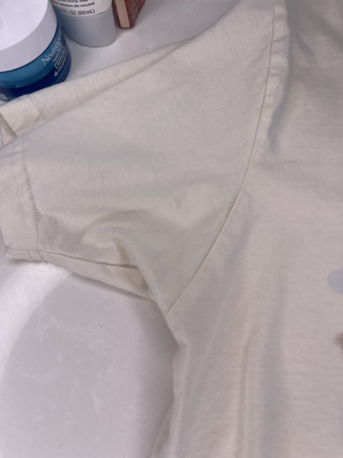 Other Lost Cream Tee with Tropical Graphic Size US L / EU 52-54 / 3 - 3 Thumbnail