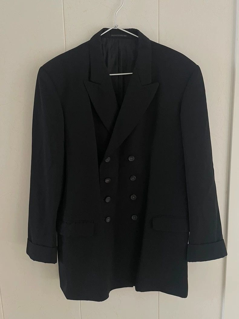 Yohji Yamamoto Yohji Yamamoto 80s Double Breasted Jacket 2501-Nextarrow Size US M / EU 48-50 / 2 - 1 Thumbnail