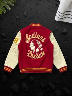 Embroidered Logo San Francisco 49ers Black Varsity Wool Jacket - Jackets  Masters