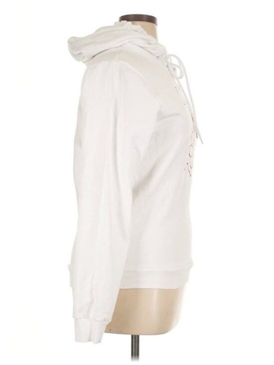 Cavalli Class Cavalli Class White sweatshirt with logo XL Size XL / US 12-14 / IT 48-50 - 4 Thumbnail