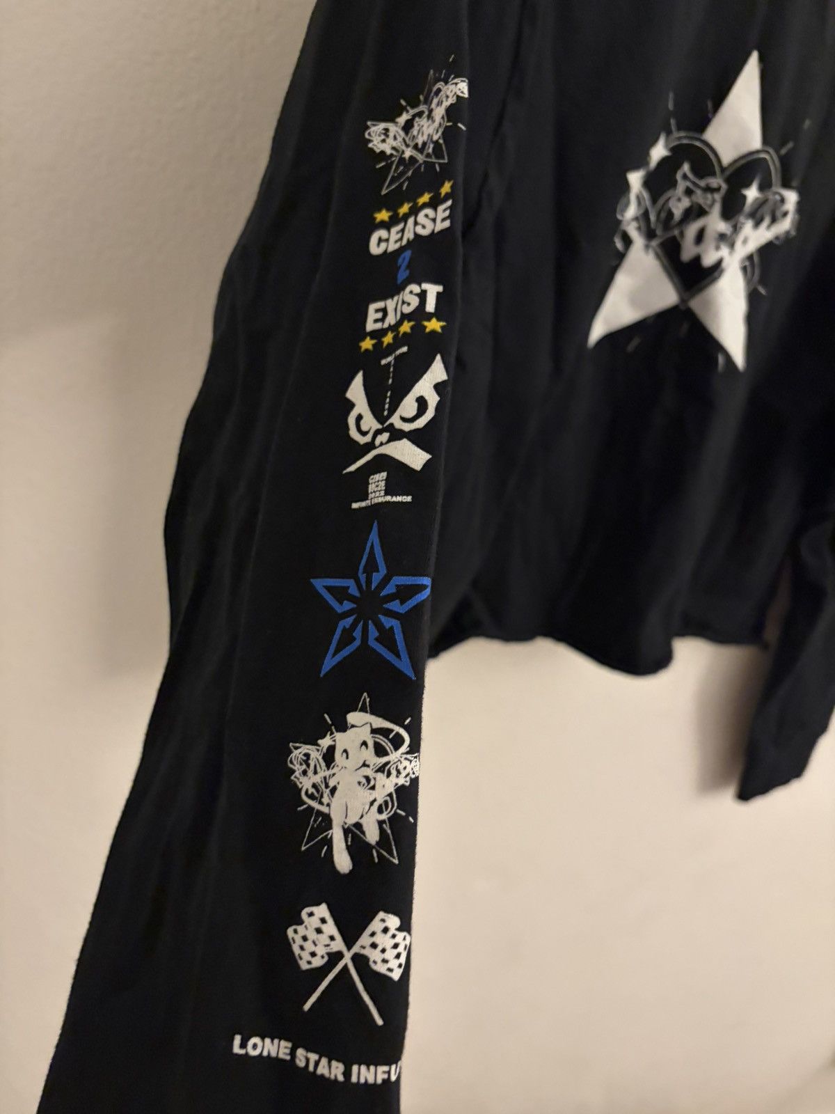 Drain Gang × Sad Boys Varg2tm Cease 2 Exist (2023) Long Sleeve Size US M / EU 48-50 / 2 - 4 Thumbnail