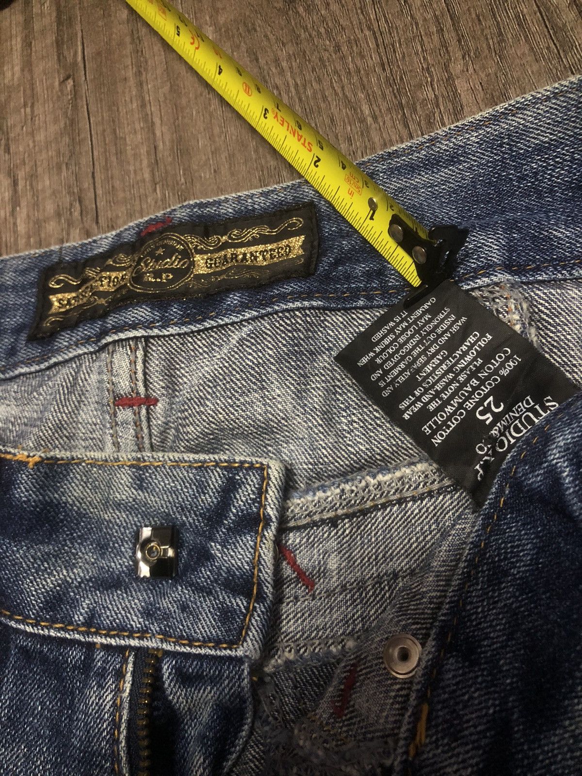 Japanese Brand VINTAGE STUDIO R.P DENIM & CO x RED PEPPER ( UNISEX) Size US 29 - 23 Thumbnail