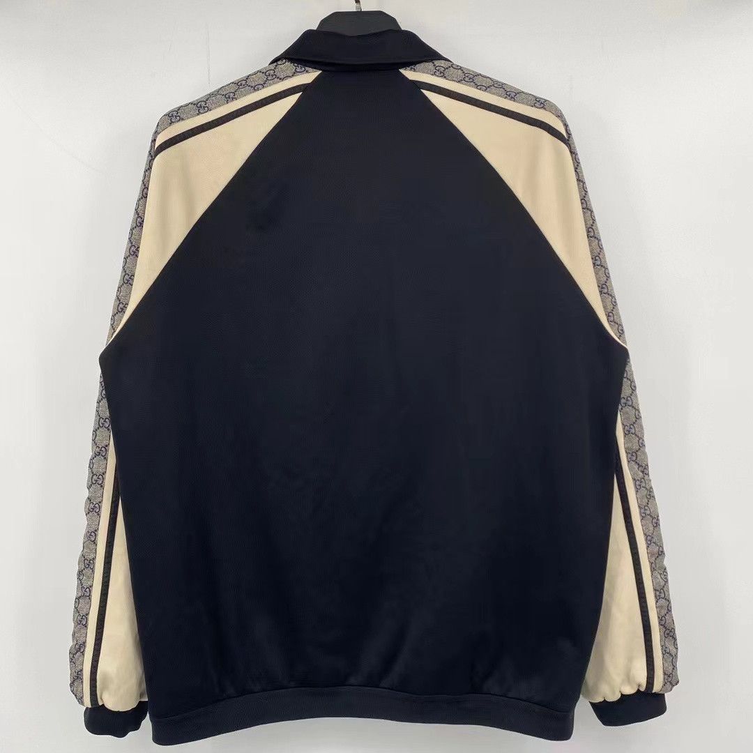 Gucci Gucci snake print side logo zipper school uniform jacket Size US L / EU 52-54 / 3 - 2 Thumbnail