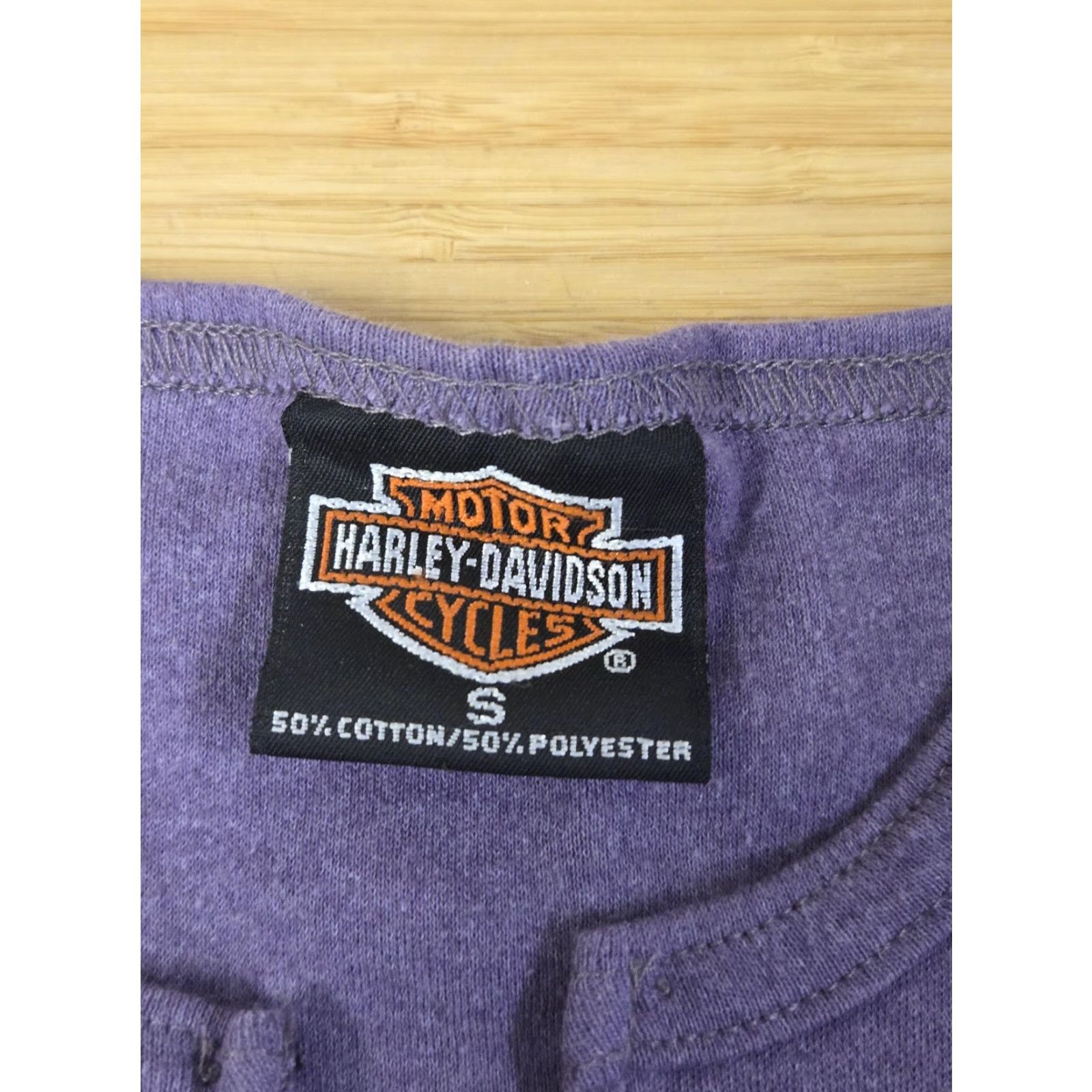 Harley Davidson VINTAGE Harley-Davidson Shirt Womens Small Long Sleeve Legendary Style Scottsdale Arizona Size S / US 4 / IT 40 - 4 Thumbnail