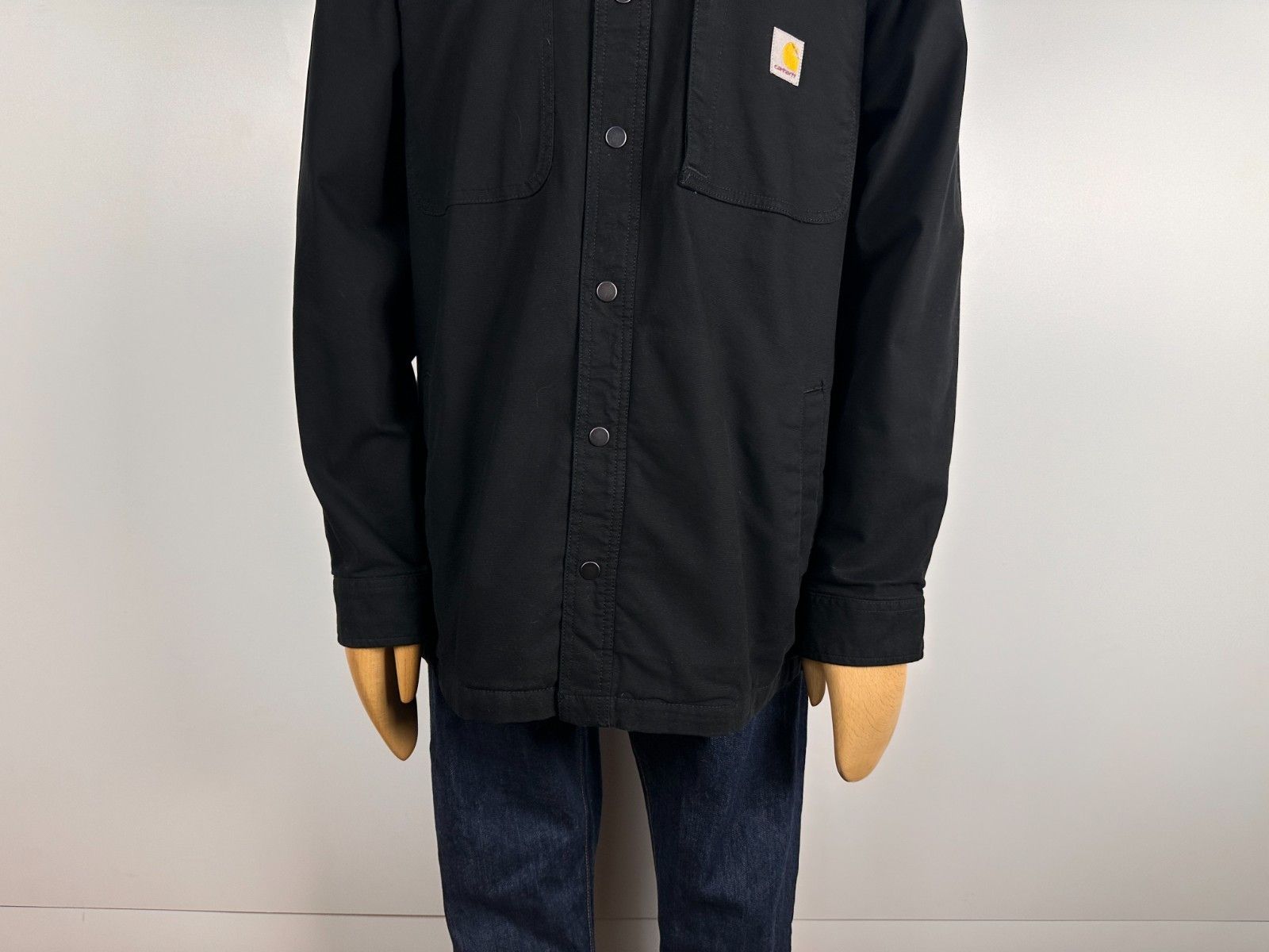 Carhartt Carhartt Rugged Flex Fleece Lined Shirt Jacket Black Size XL Size US XL / EU 56 / 4 - 4 Thumbnail