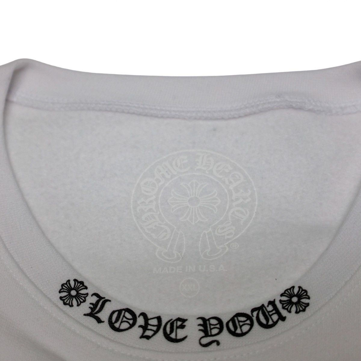 トップス Chrome Hearts LOVE YOU CREW SWEATSHIRT Buy Chrome Hearts Chrome Hearts Love You Floral Crewneck