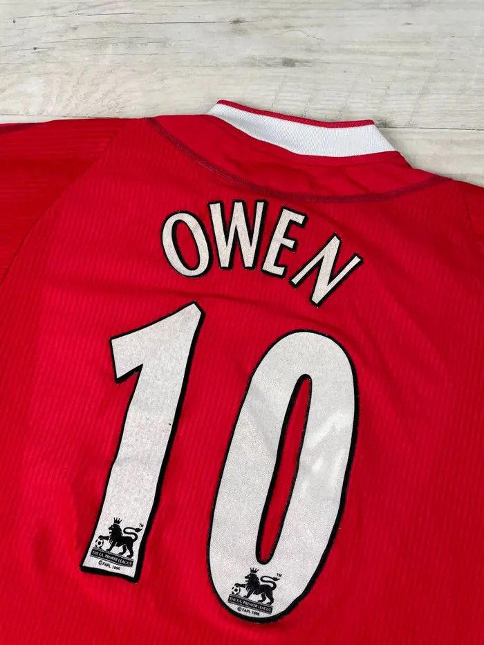 Reebok Reebok Liverpool 2002 2004 Owen #10 Home Shirt Soccer Jersey Size US S / EU 44-46 / 1 - 10 Thumbnail