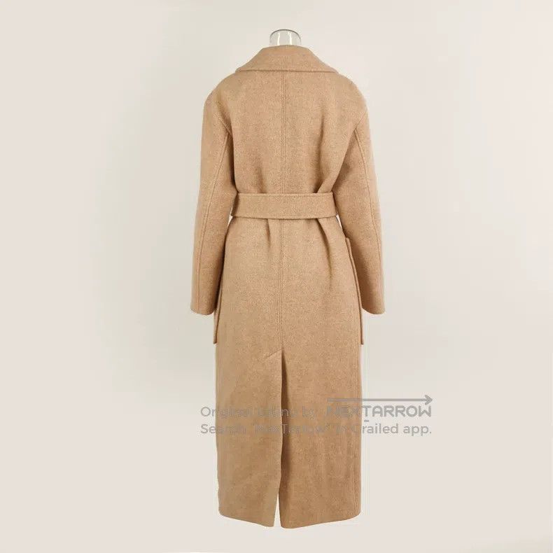 Jil Sander Jil Sander size 34 Wool solid belted coat Size M / US 6-8 / IT 42-44 - 3 Thumbnail