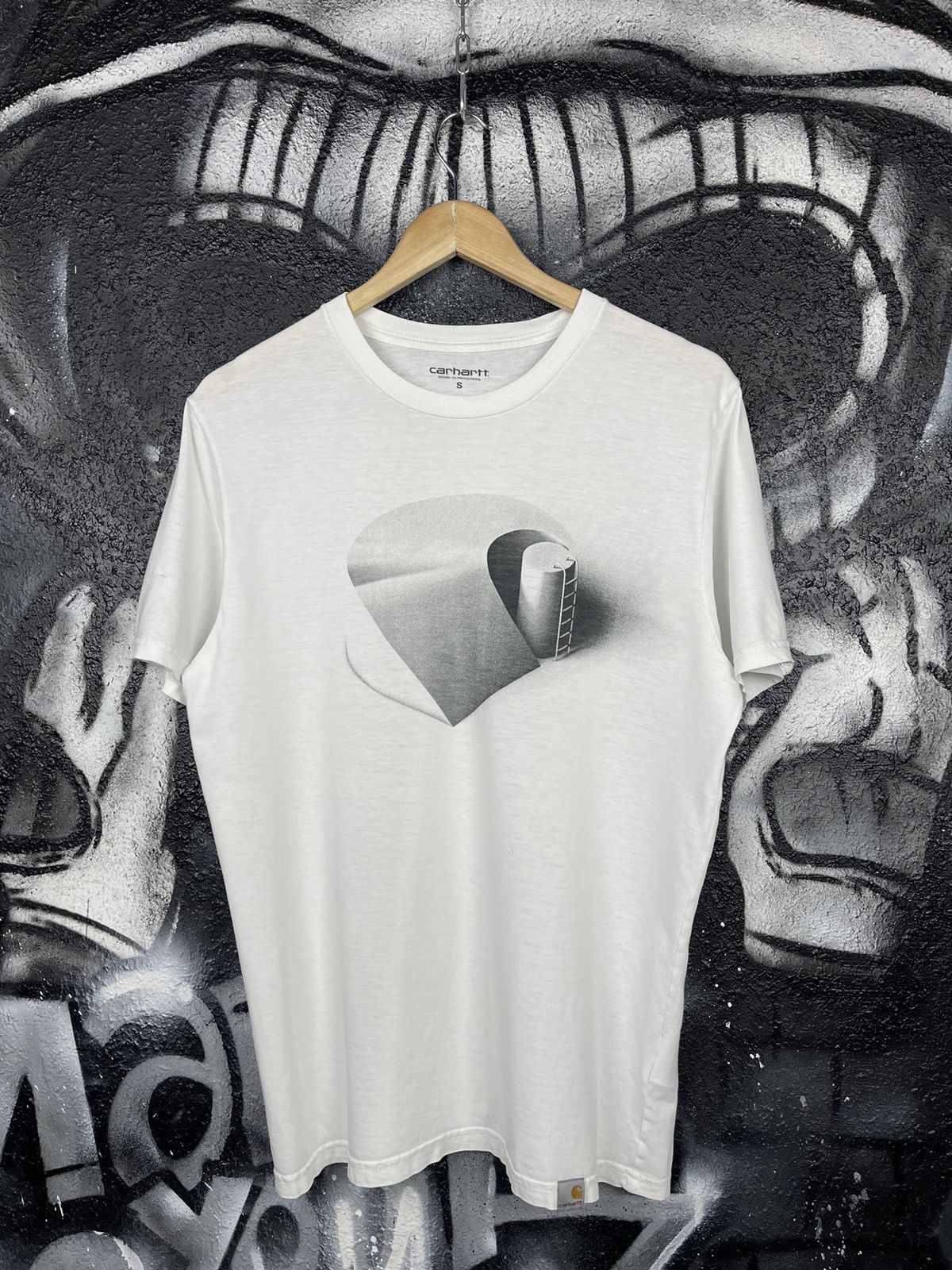 Carhartt Carhartt WIP Y2K S/S C Ramp Logo White T-Shirt Men’s Size S Size US S / EU 44-46 / 1 - 3 Thumbnail
