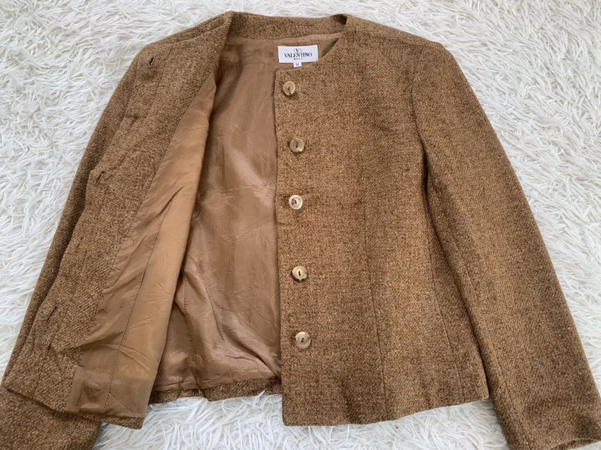 Valentino Valentino Miss V Wool Jacket Made in Italy Size S / US 4 / IT 40 - 5 Thumbnail