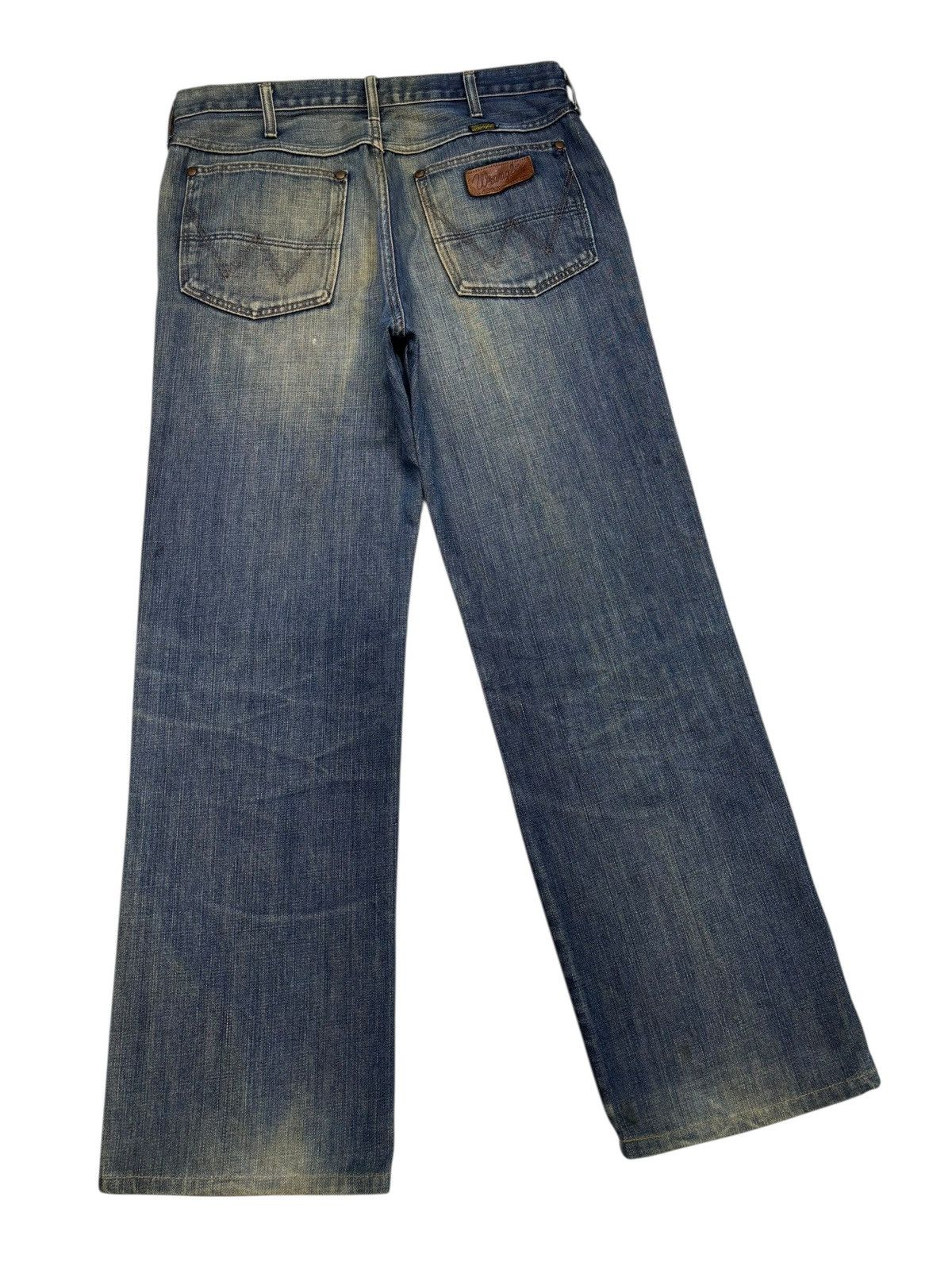 If Six Was Nine VINTAGE WRANGLER BAGGY JEANS MUD WASH LOOSE DENIM Size US 34 / EU 50 - 4 Thumbnail