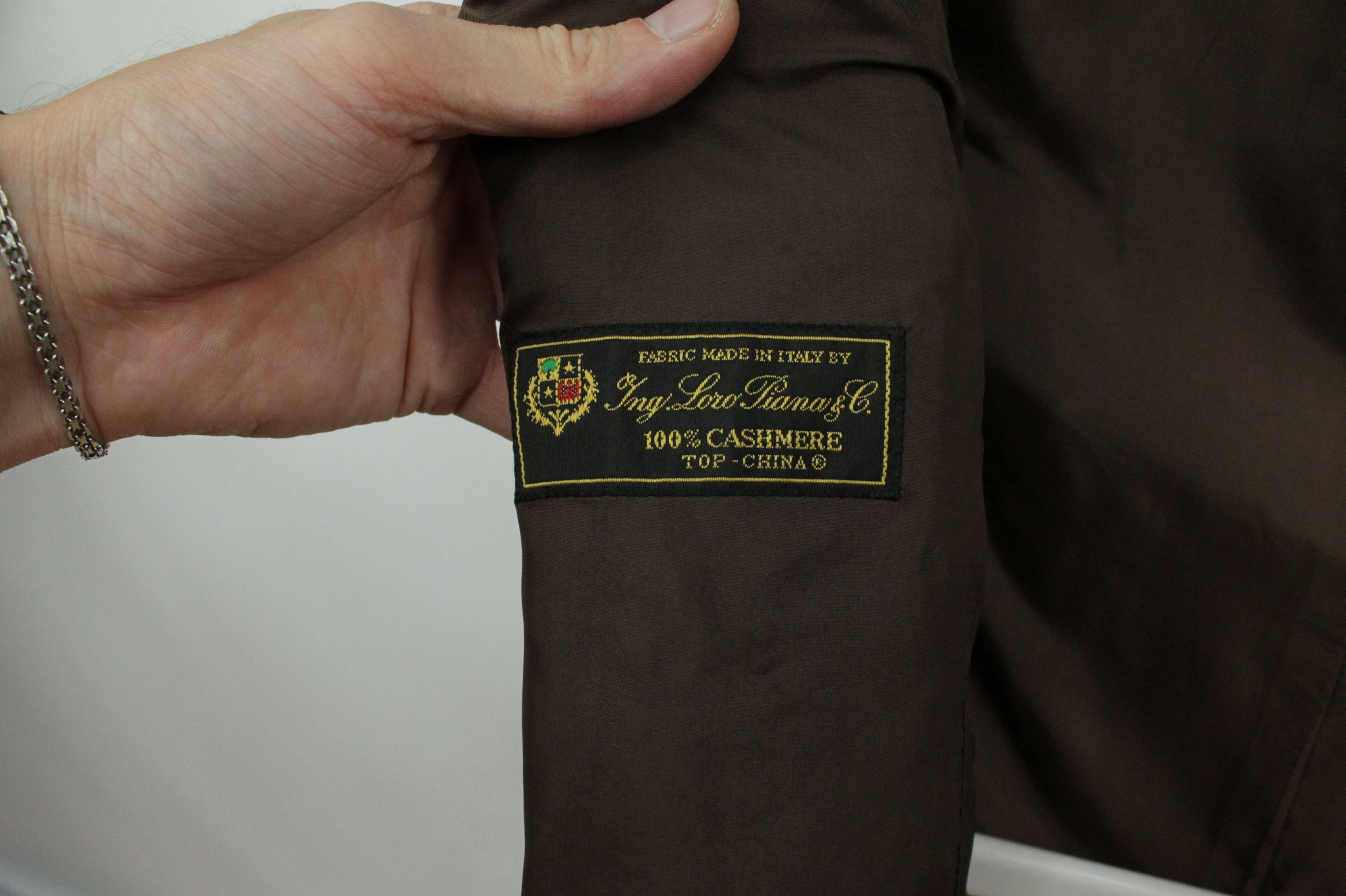 Loro Piana Kaiser Design & Loro Piana 100% Cashmere Blazer Jacket Size US L / EU 52-54 / 3 - 6 Thumbnail