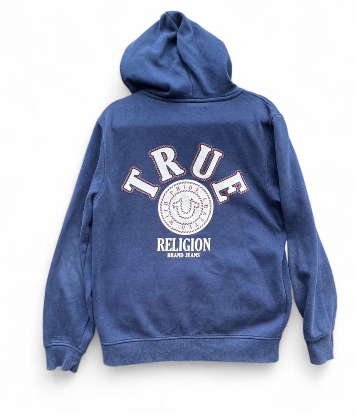 True Religion Navy Blue Y2K True Religion Zip Up Hoodie Size US M / EU 48-50 / 2 - 1 Thumbnail