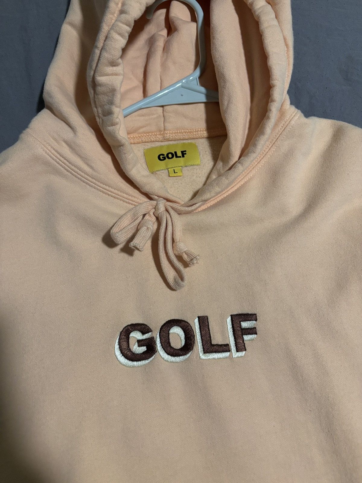 Golf Wang Golf Peach/Cream Hoodie Size US L / EU 52-54 / 3 - 2 Thumbnail