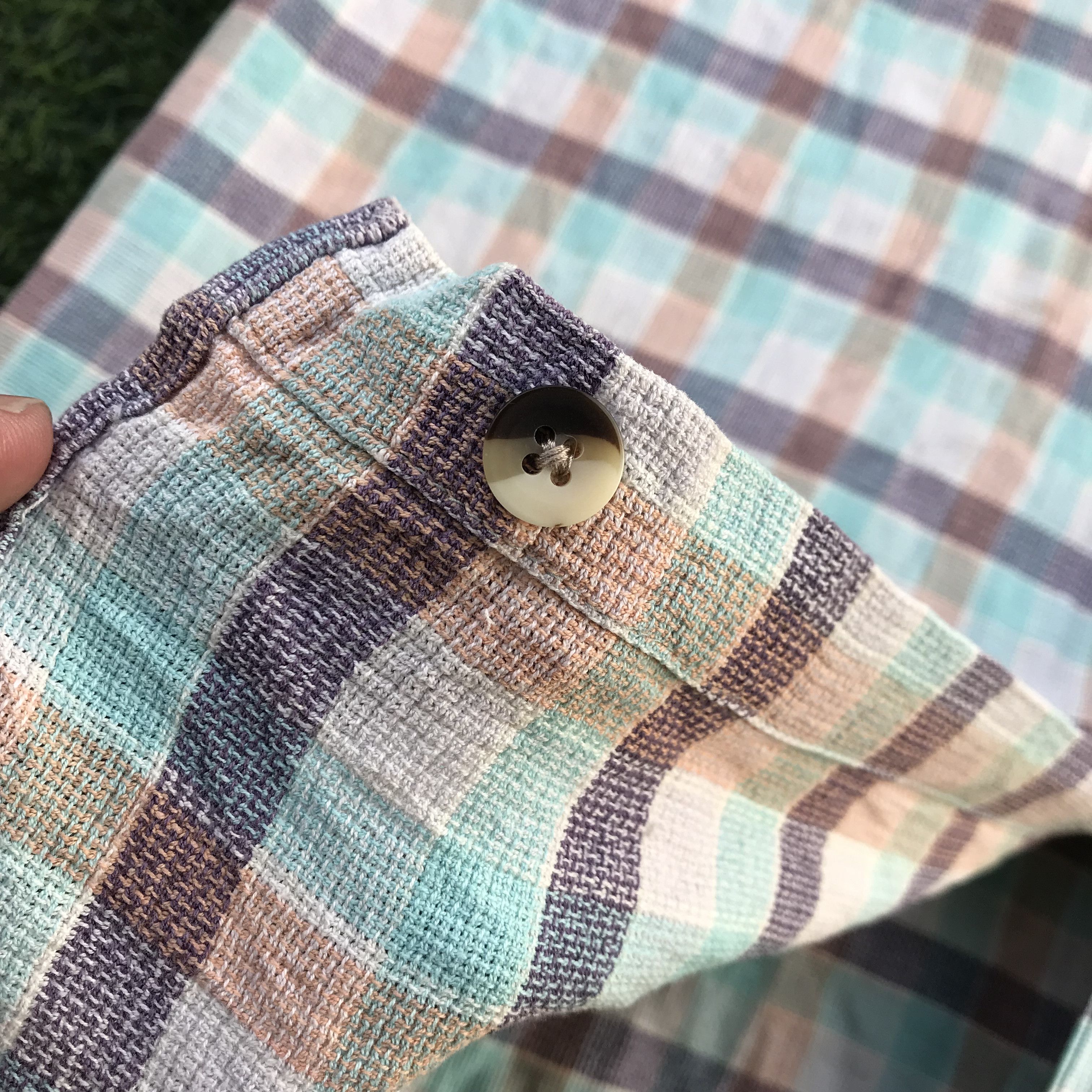 High Sierra × Sierra Designs High Sierra Button Up outdoor mountain casual Shirt short Size US L / EU 52-54 / 3 - 3 Thumbnail