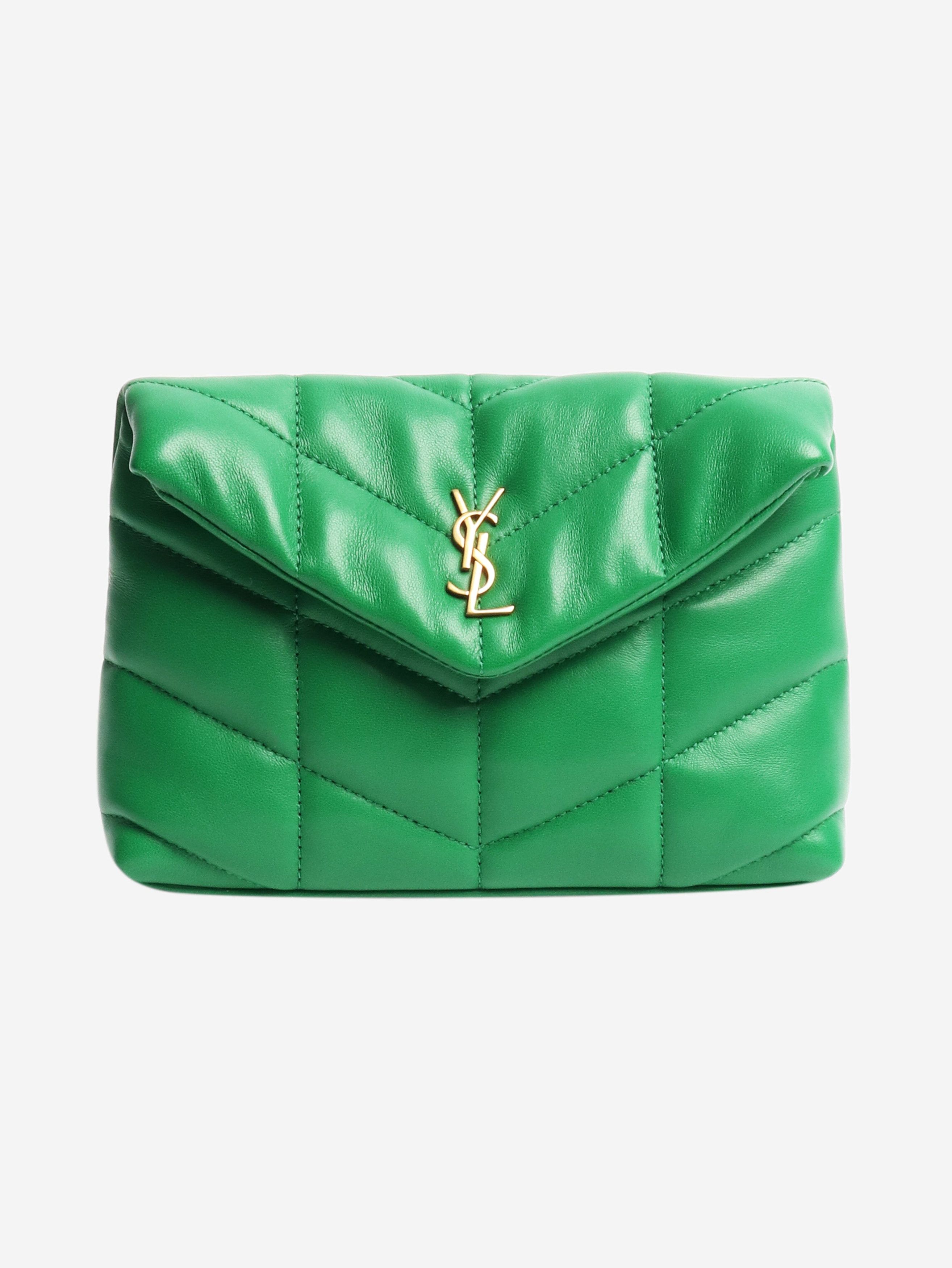 Other Green Loulou quilted clutch Size ONE SIZE - 1 Thumbnail