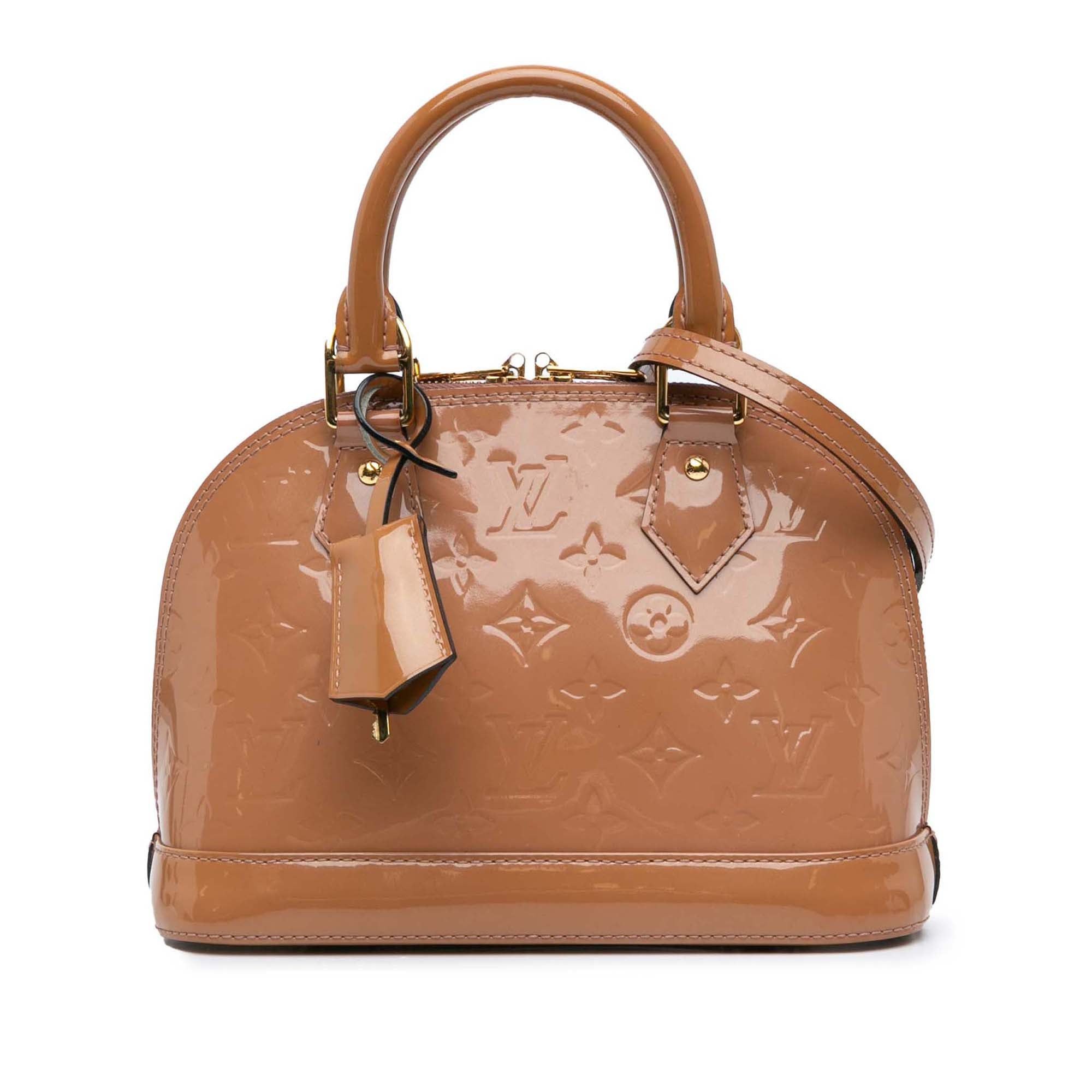 Louis Vuitton Louis Vuitton Monogram Vernis Alma BB Brown Size ONE SIZE - 1 Thumbnail