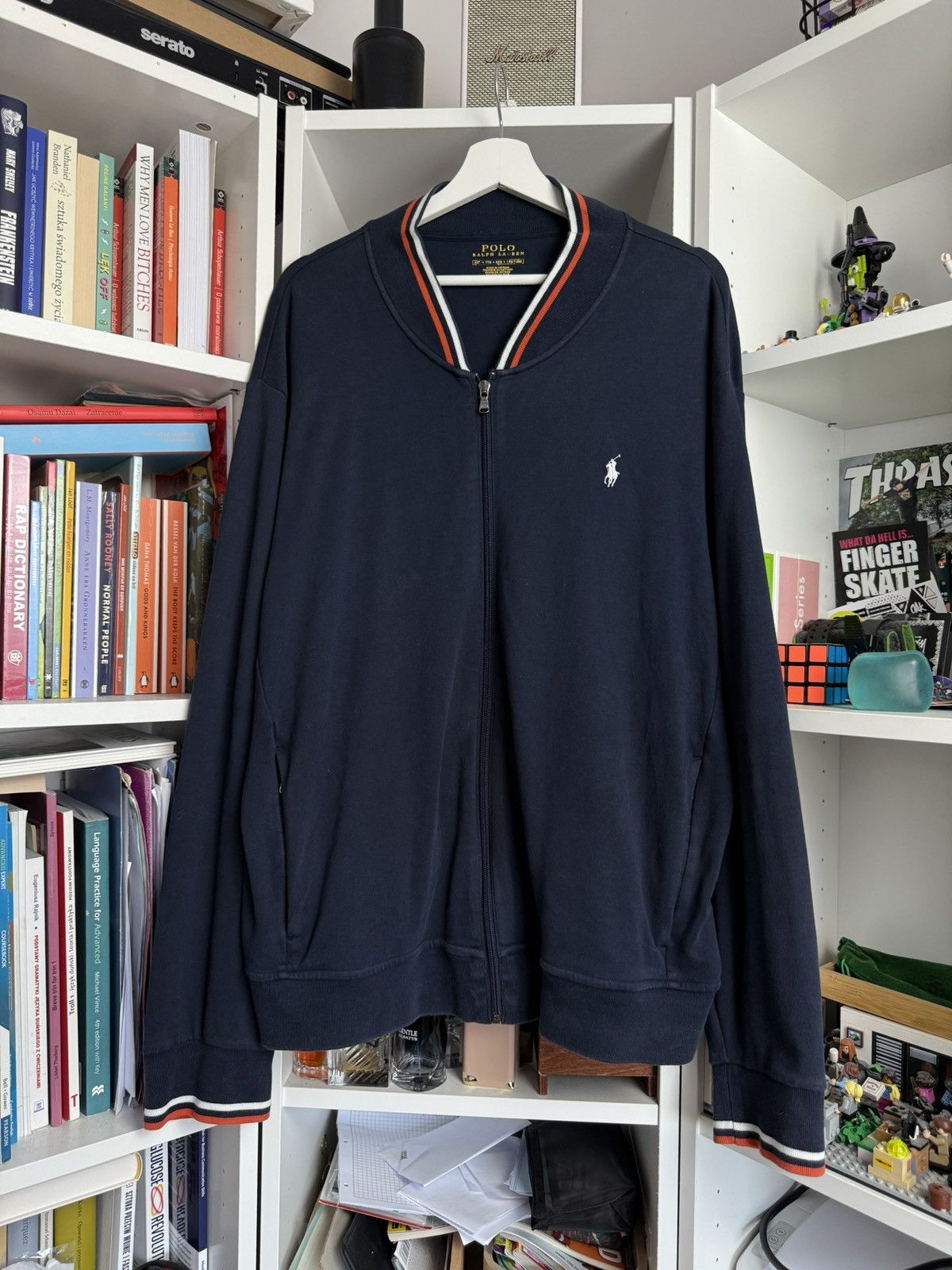 Designer × Polo Ralph Lauren × Ralph Lauren Vintage Polo Ralph Lauren zip sweatshirt XXL old money y2k Size US XXL / EU 58 / 5 - 1 Thumbnail