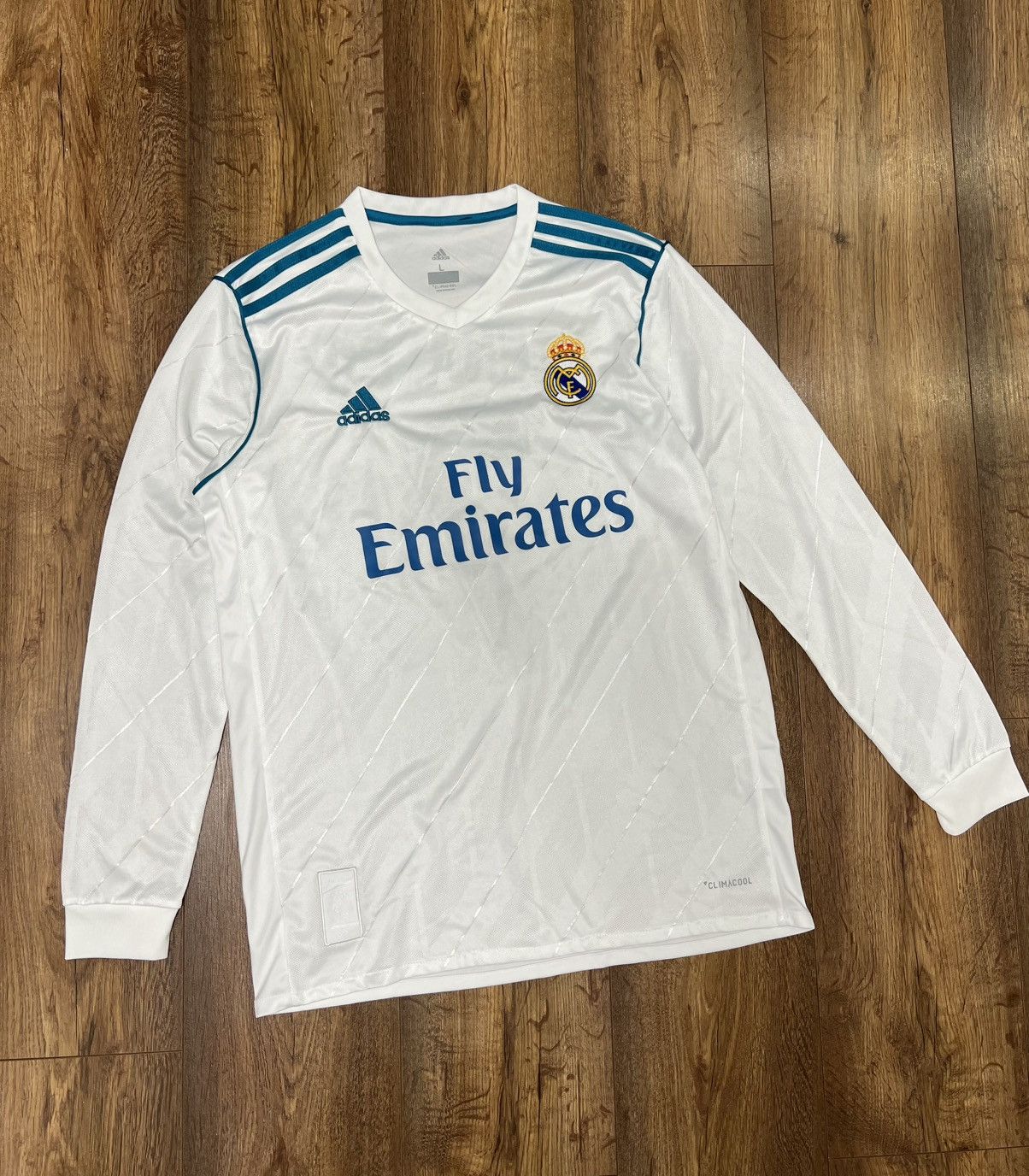 Adidas Adidas Real Madrid home jersey for the 2017/18 #7 Ronaldo Size US L / EU 52-54 / 3 - 2 Thumbnail