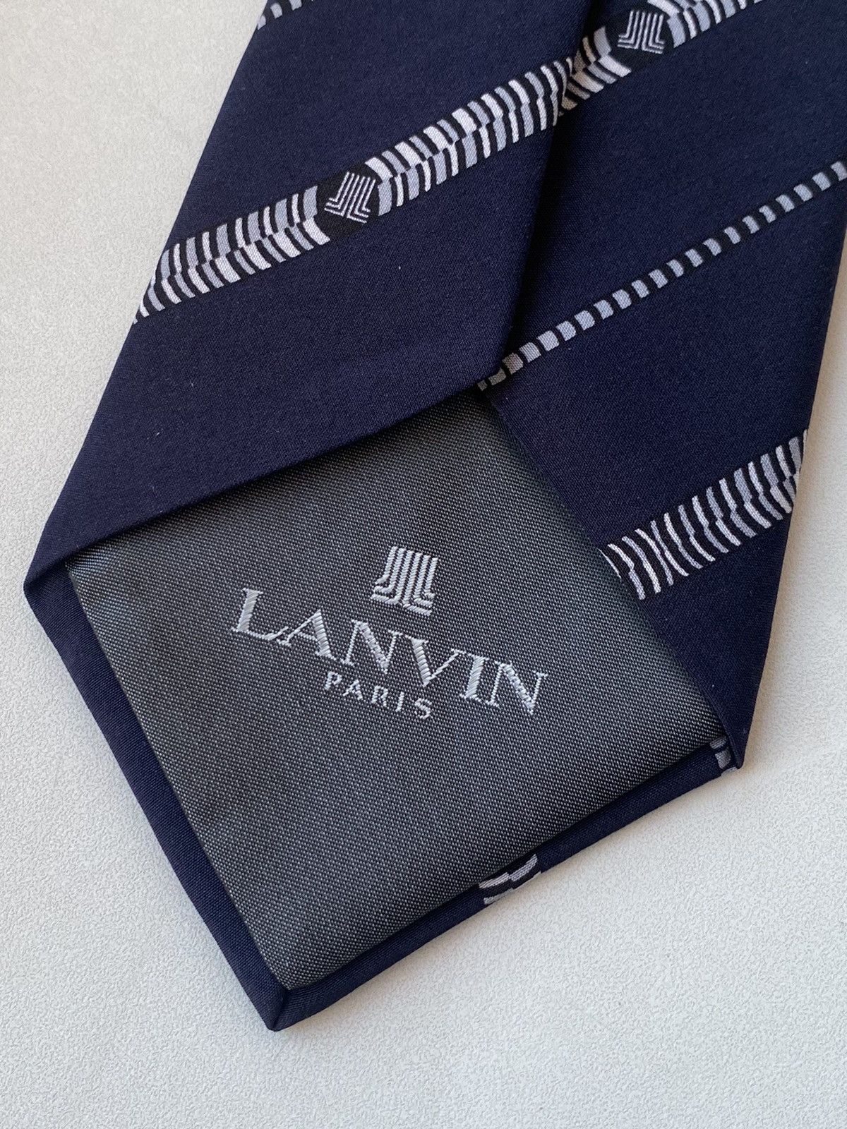 Lanvin 🔥 Vintage Lanvin Luxury Pattern Tie Size ONE SIZE - 2 Thumbnail