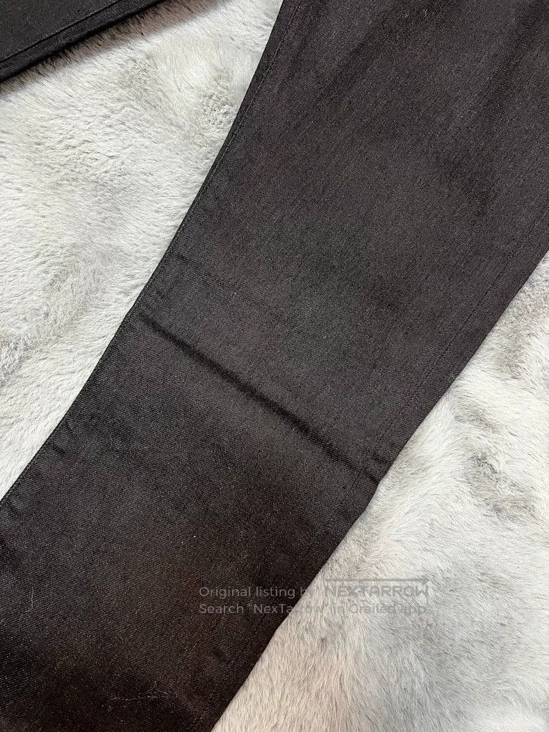 Saint Laurent Paris Saint Laurent Paris Black Basic Denim Jeans Size US 31 - 5 Thumbnail
