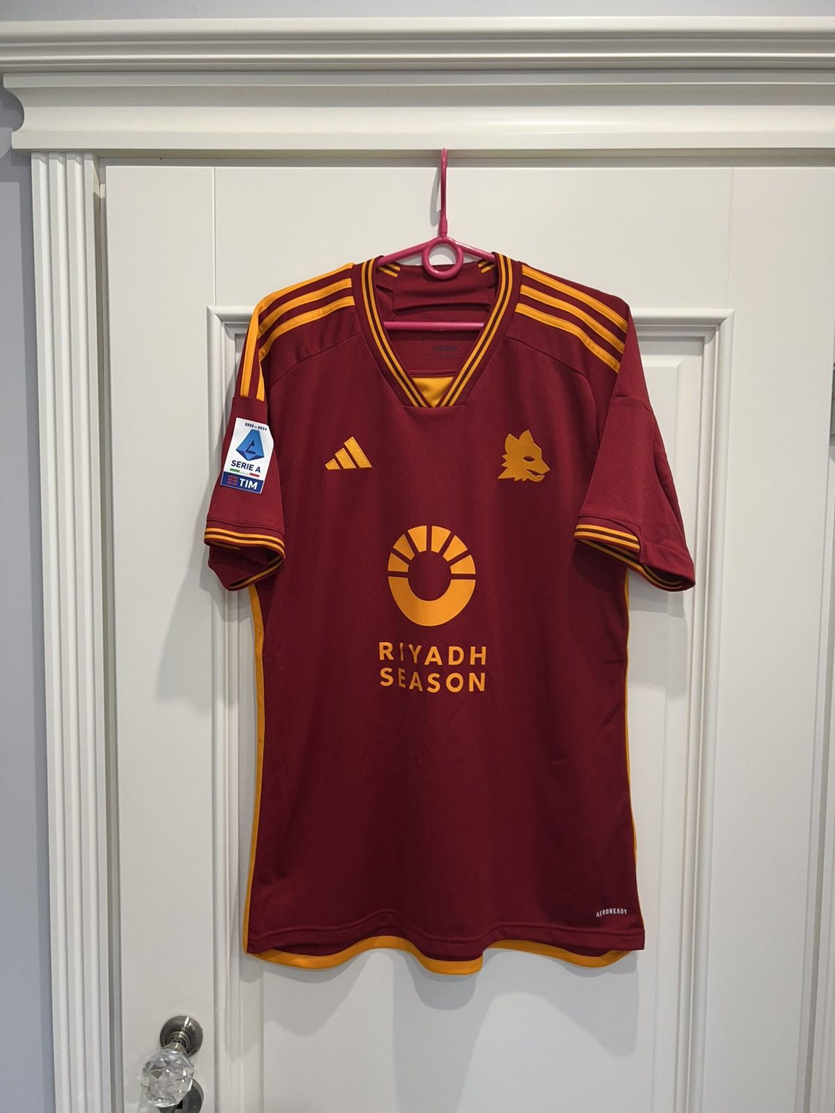 Adidas As Roma adidas Dybala Jersey soccer italian Calcio Size US L / EU 52-54 / 3 - 2 Thumbnail
