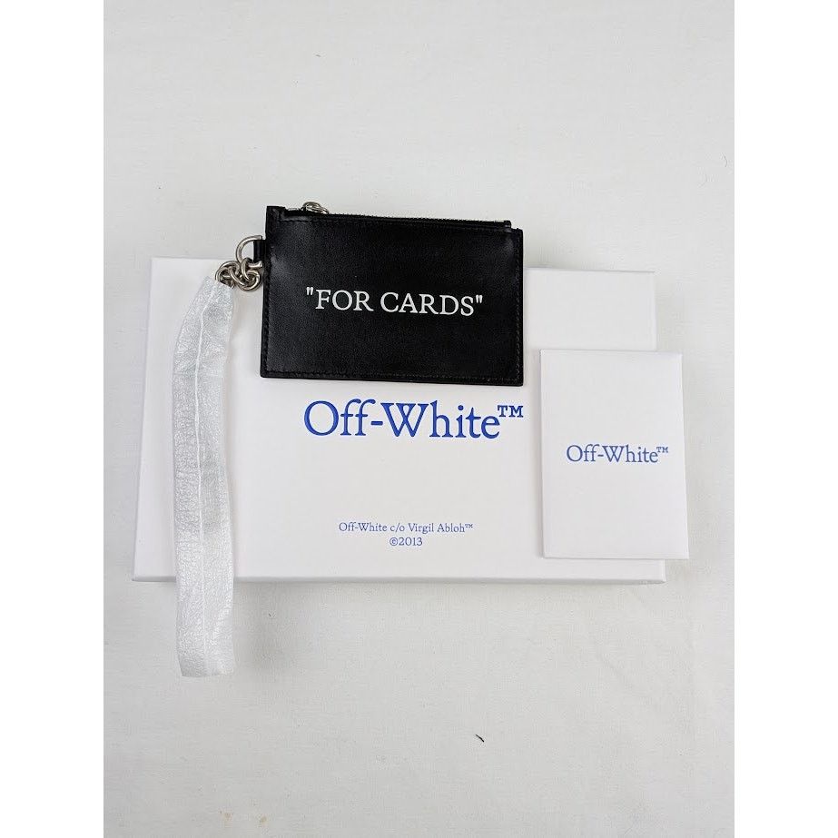 Off-White o1rshd1 Q:2 / Size: OS / Quote Bookish Key Ring Card Size ONE SIZE - 8 Thumbnail